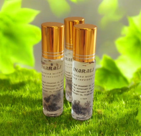 Aromatherapy Roll On Blend Oil •Migraine Pain | Sinus Headache/ Arthritis Pain